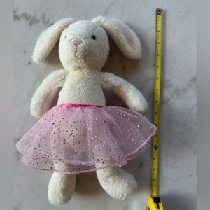Authentic Retired Jellycat Ballerina Bunny | Jellycat Bunny Pink Sparkle Tutu